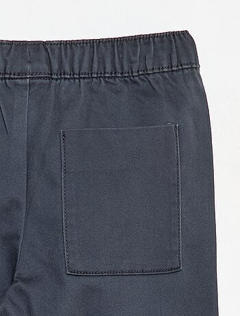 Pantalón elástico de algodón