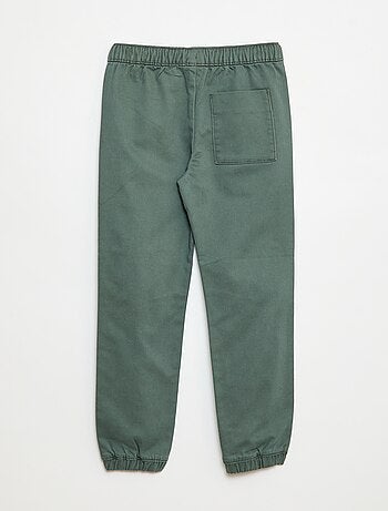 Pantalón elástico de algodón