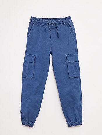 Pantalón elástico multibolsillos