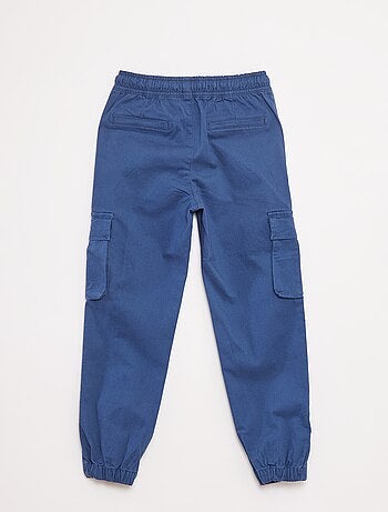 Pantalón elástico multibolsillos