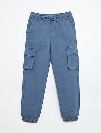 Pantalón elástico multibolsillos