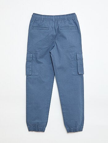 Pantalón elástico multibolsillos