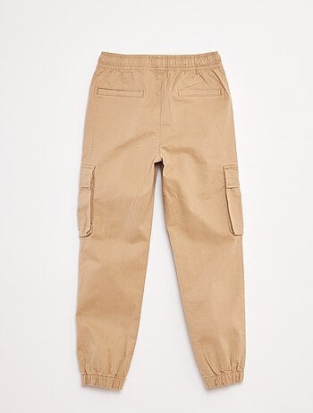 Pantalón elástico multibolsillos