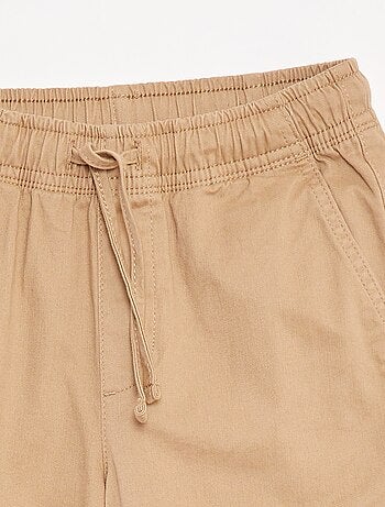 Pantalón elástico multibolsillos