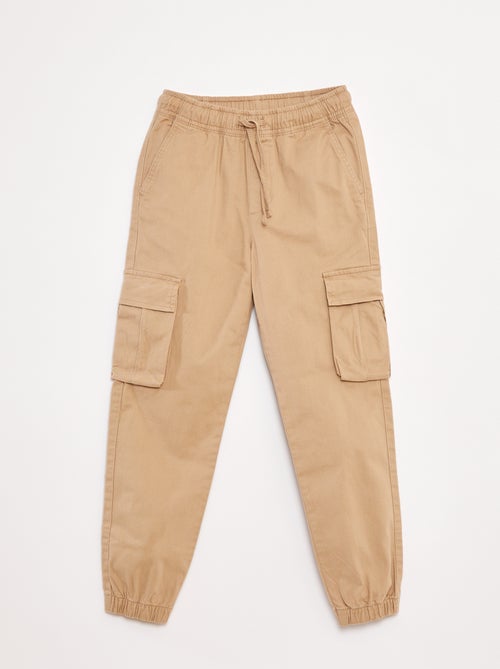 Pantalón elástico multibolsillos - Kiabi