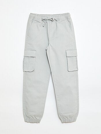 Pantalón elástico multibolsillos