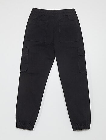 Pantalón elástico multibolsillos