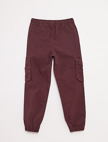 Pantalón elástico multibolsillos