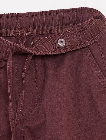 Pantalón elástico multibolsillos
