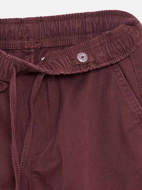 Pantalón elástico multibolsillos - Kiabi