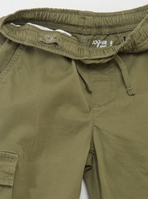 Pantalón elástico multibolsillos - Kiabi