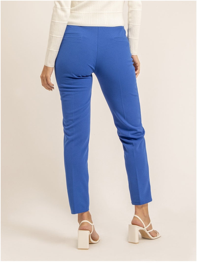 Pantalón ELIANE Azul real - Kiabi