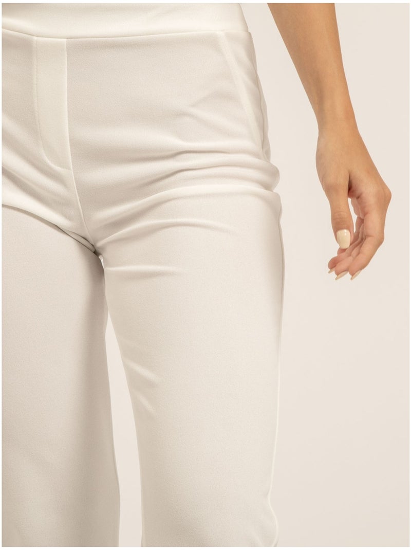 Pantalón ELIANE Blanco - Kiabi
