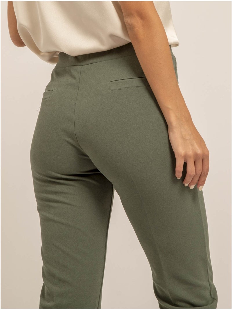 Pantalón ELIANE Caqui - Kiabi