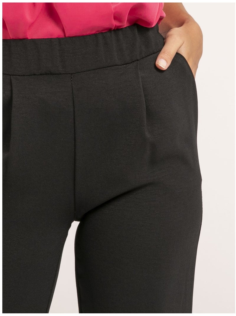 Pantalón EMALINE Negro - Kiabi