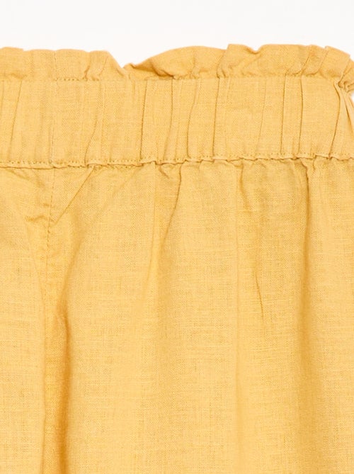 Pantalón en mezcla de lino - Kiabi Pantalón en mezcla de lino - Kiabi