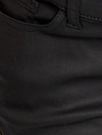 Pantalón encerado - negro - Kiabi - 20.00€