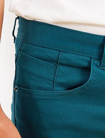 Hombre de más de 1’90m - Pantalón entallado con 5 bolsillos L38 +1m90 - Kiabi