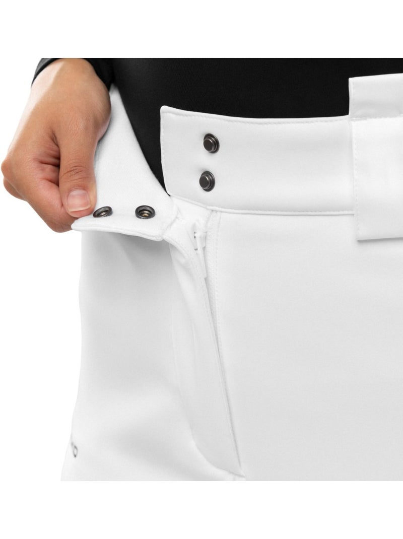 Pantalón esquí retro mujer mujer zeitlos-w Blanco - Kiabi