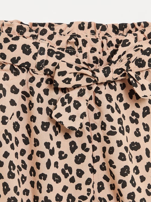 Pantalón estampado - Kiabi