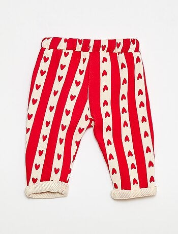 Pantalón estampado leopardo 'Agathe Sorlet x Kiabi' - San Valentín
