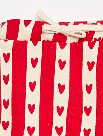 Pantalón estampado leopardo 'Agathe Sorlet x Kiabi' - San Valentín