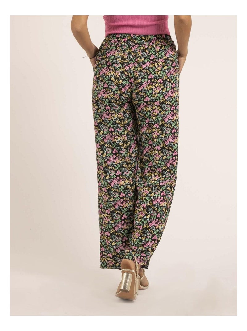 Pantalón estampado ELFREA Negro - Kiabi