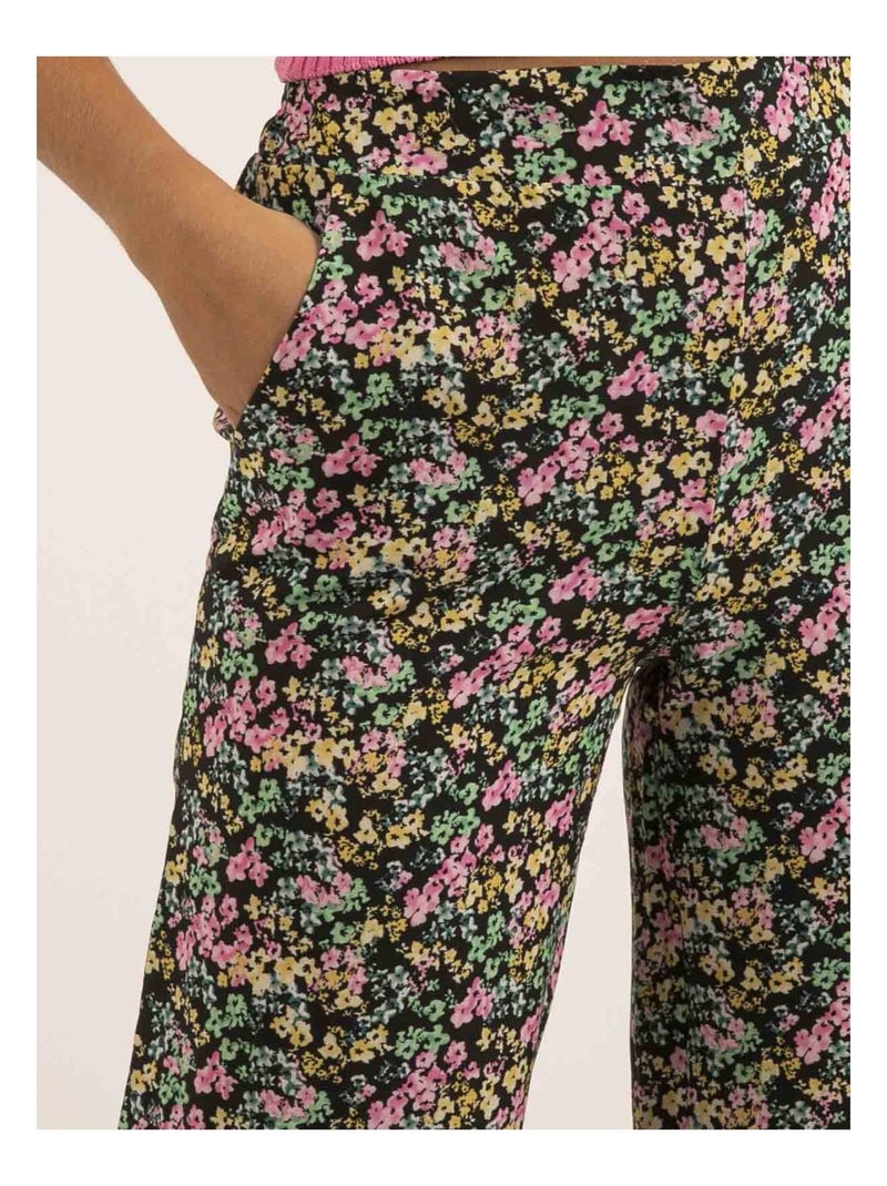 Pantalón estampado ELFREA Negro - Kiabi