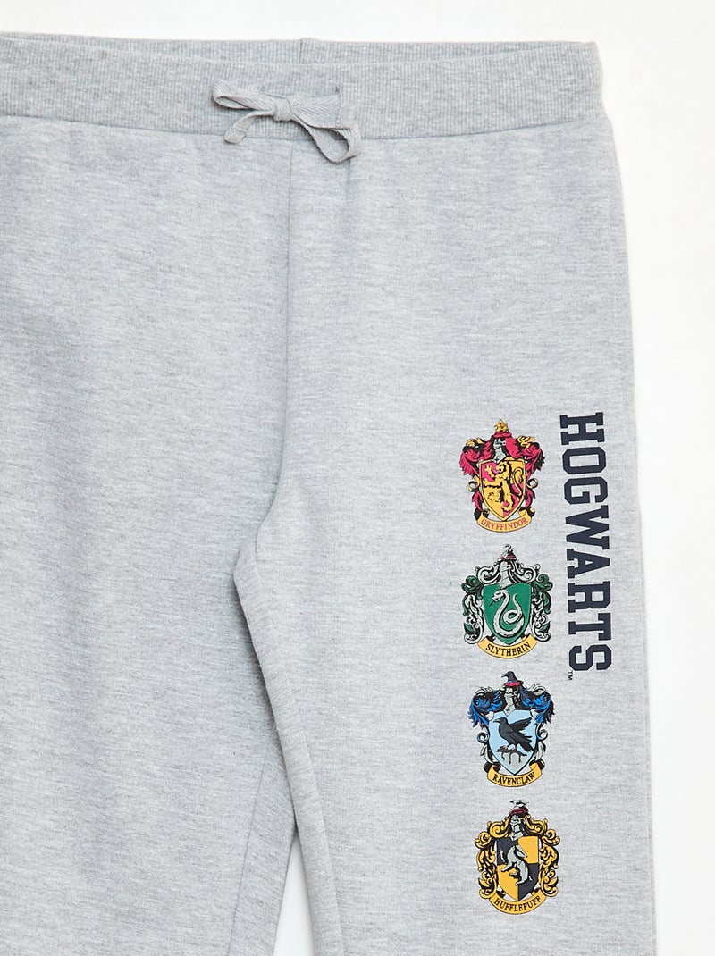 Pantalón estampado 'Harry Potter' en polar Gris - Kiabi