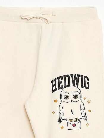 Pantalón estampado 'Harry Potter' en polar liso