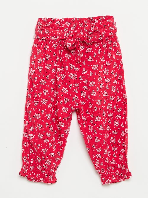 Pantalón estampado - Kiabi