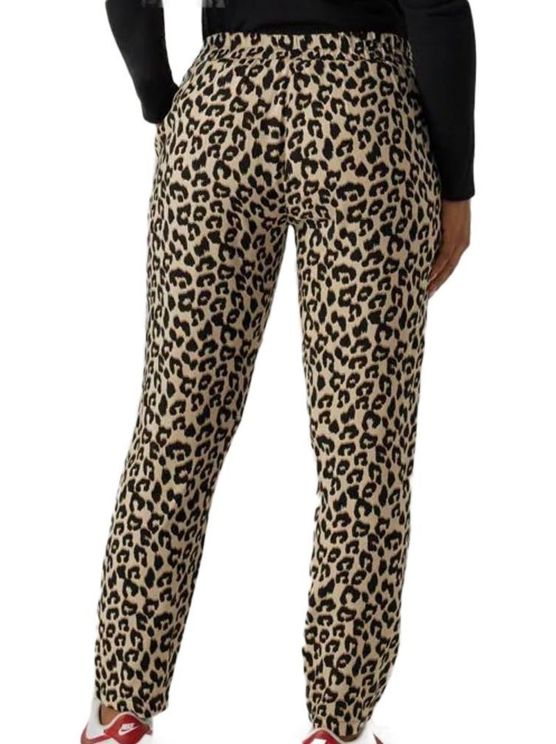 Pantalón Estampado Vero Moda para Mujer Beige - Kiabi