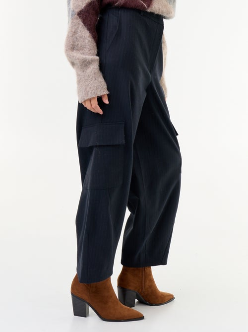Pantalón estilo barrel - Kiabi