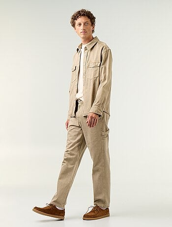 Pantalón estilo carpenter de vaquero