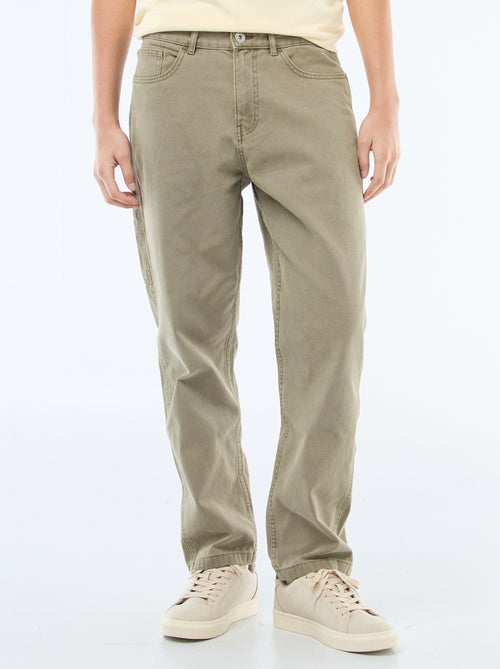 Pantalón estilo carpintero - Kiabi