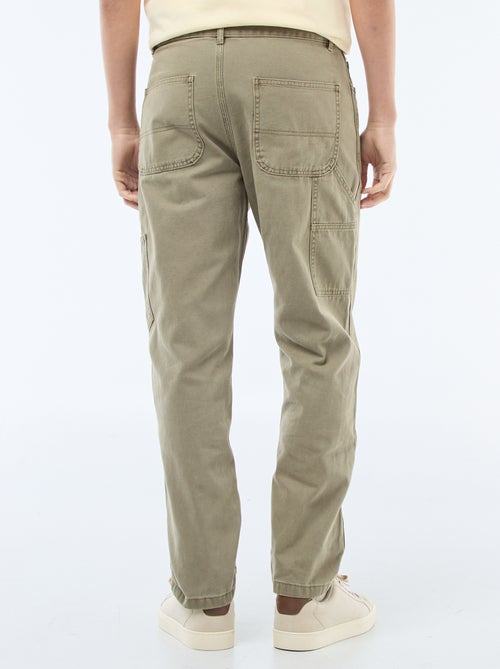 Pantalón estilo carpintero - Kiabi