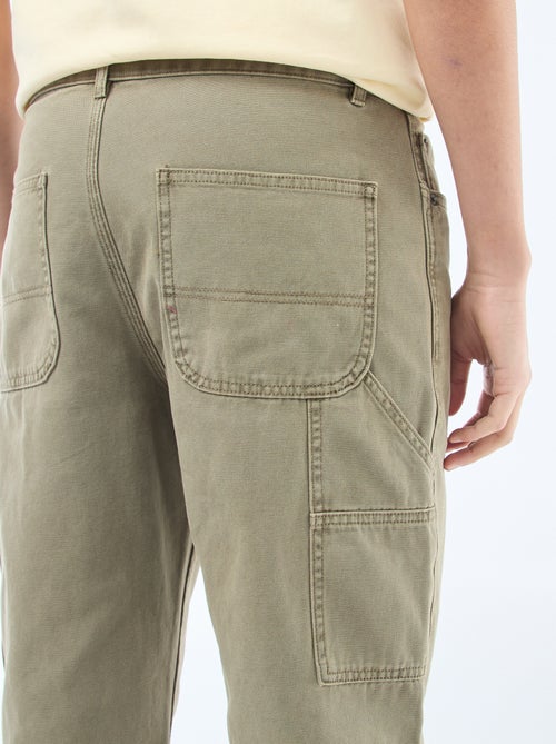 Pantalón estilo carpintero - Kiabi