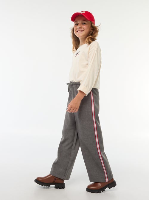 Pantalón estilo chándal - Kiabi