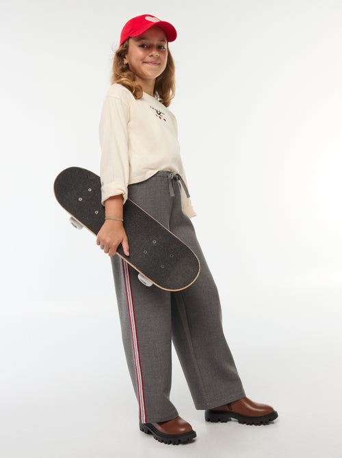 Pantalón estilo chándal - Kiabi