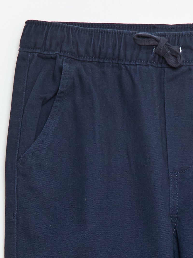 Pantalón estilo jogger Azul - Kiabi