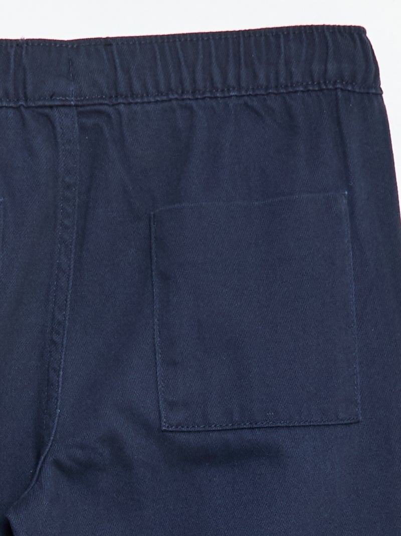 Pantalón estilo jogger Azul - Kiabi