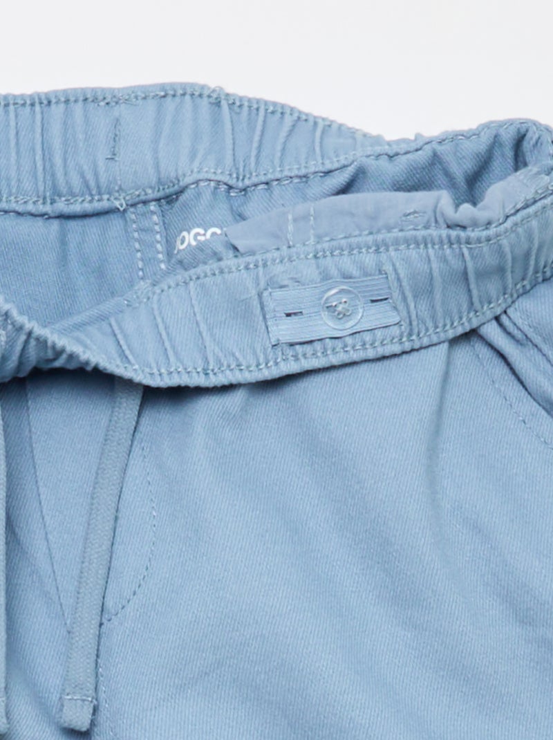 Pantalón estilo jogger Azul - Kiabi
