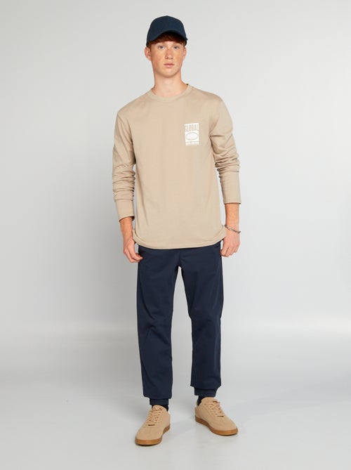 Pantalón estilo 'jogger' - Kiabi