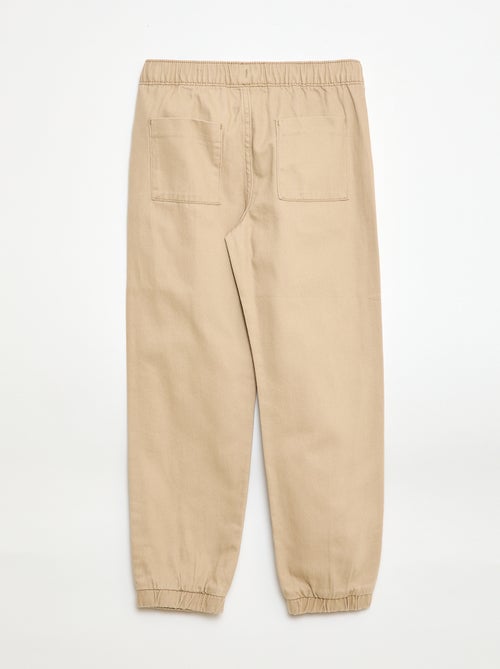Pantalón estilo jogger - Kiabi