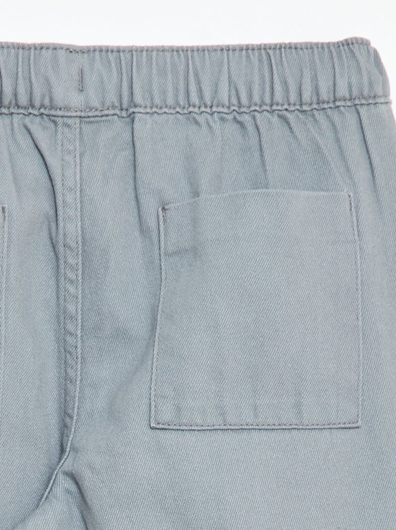 Pantalón estilo jogger Gris - Kiabi