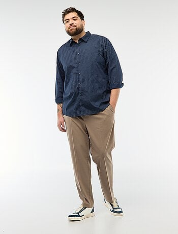 Pantalón estilo "jogger" liso