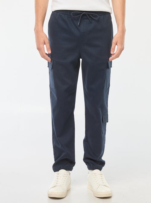 Pantalón estilo 'jogger' multibolsillos - Kiabi