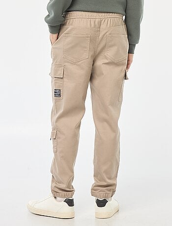 Pantalón estilo 'jogger' multibolsillos