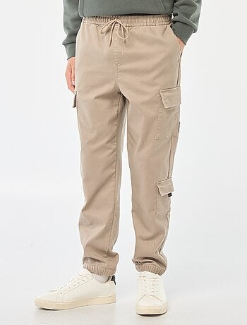 Pantalón estilo 'jogger' multibolsillos