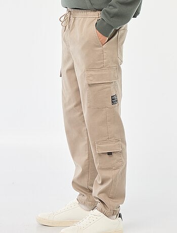 Pantalón estilo 'jogger' multibolsillos
